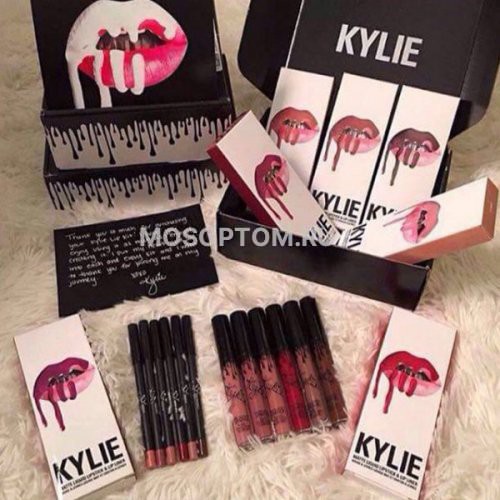 Набор помада карандаш Kylie Lipstick & Lip Liner оптом