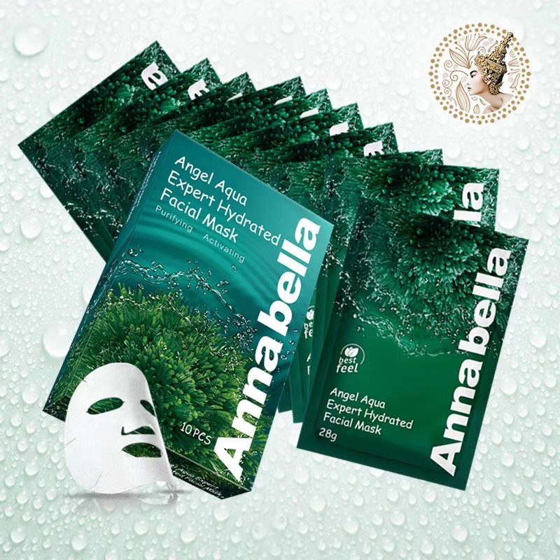 Эффективная маска для регенерации Annabella Angel Aqua Expert Hydrated Facial Mask оптом 