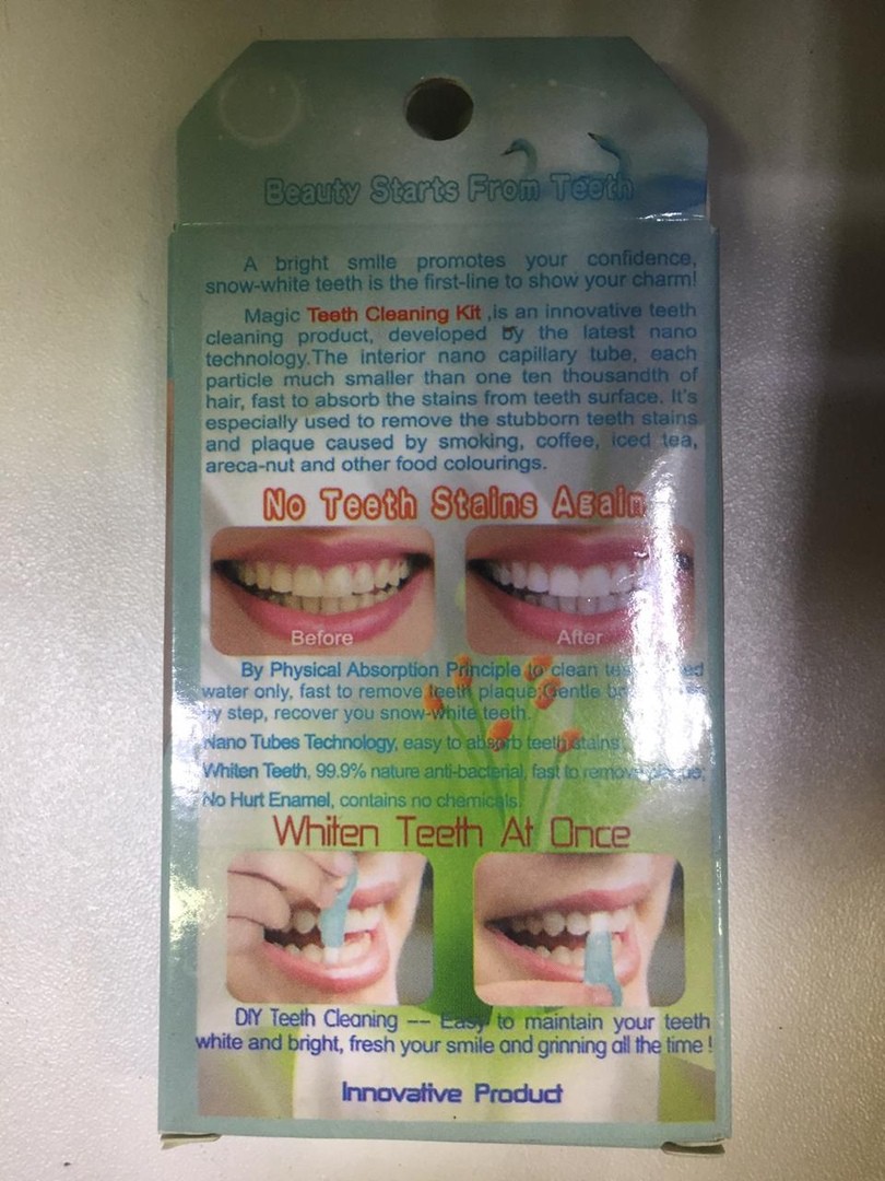 Средство для отбеливания зубов Teeth Cleaning Kit оптом 