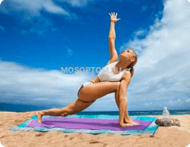 Пляжная подстилка анти-песок Sand Free Mat оптом 
