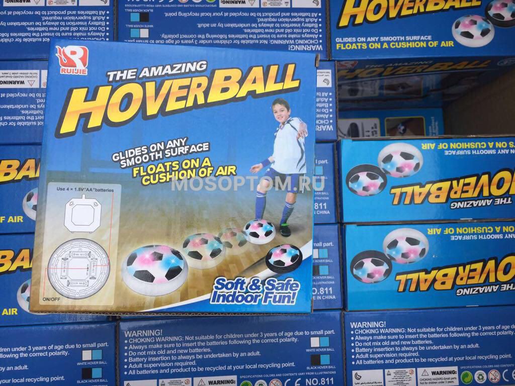 Мягкий футбольный air-мяч с подсветкой Hover Ball  оптом  - Фото №2