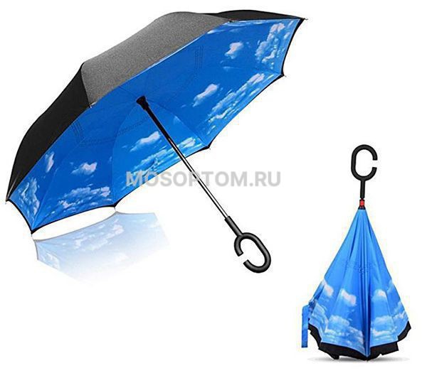 Умный зонт наоборот SmartZont оптом - Фото №2