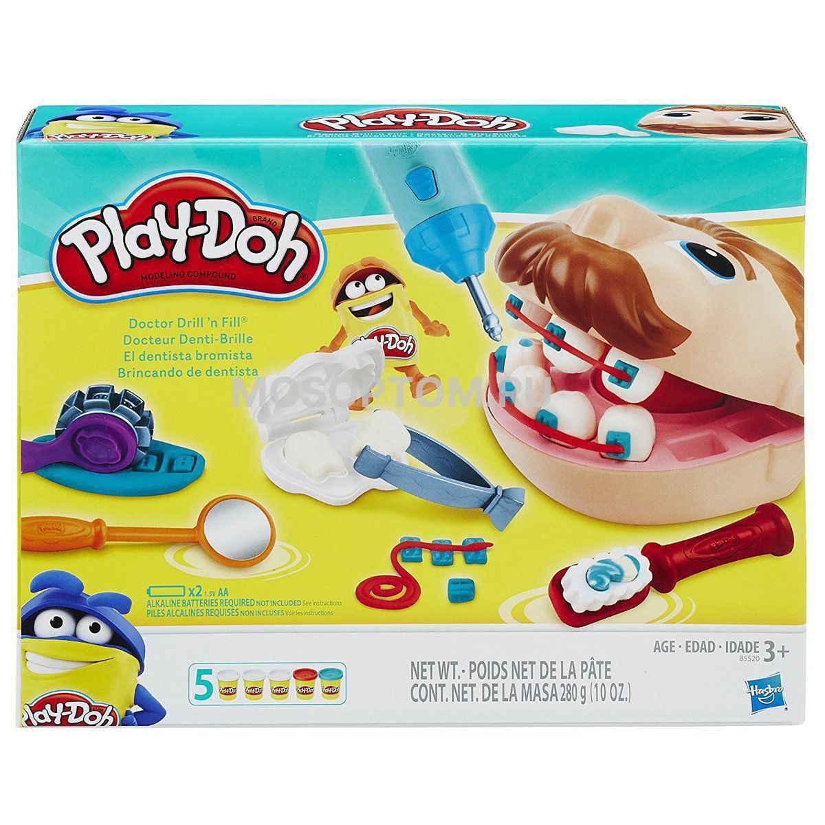 Набор пластилина "Мистер Зубастик" Play-Doh оптом