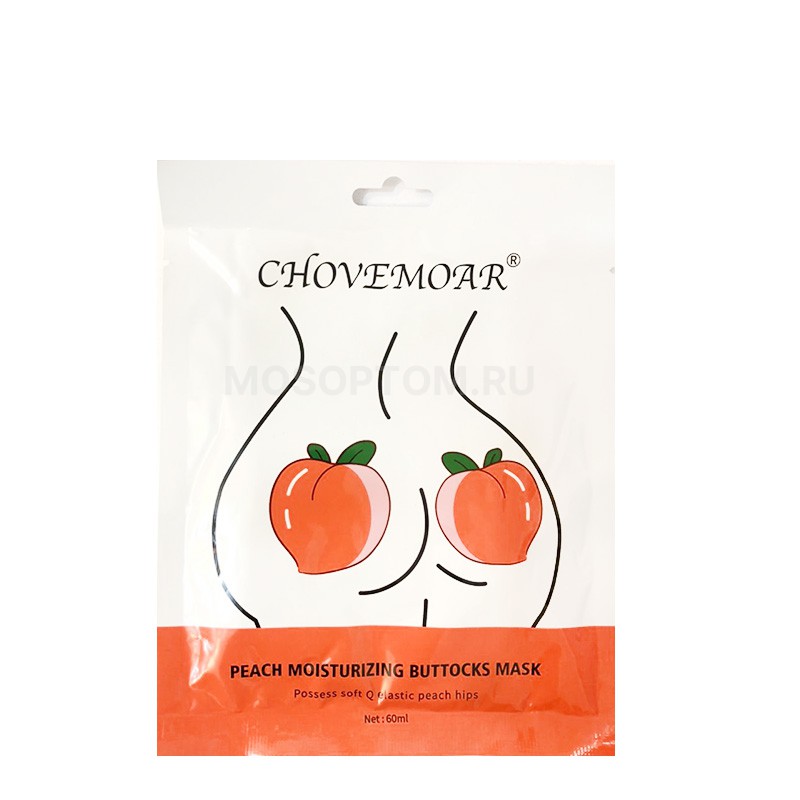Увлажняющая тканевая маска для ягодиц с экстрактом персика Chovemoar Peach Buttocks оптом