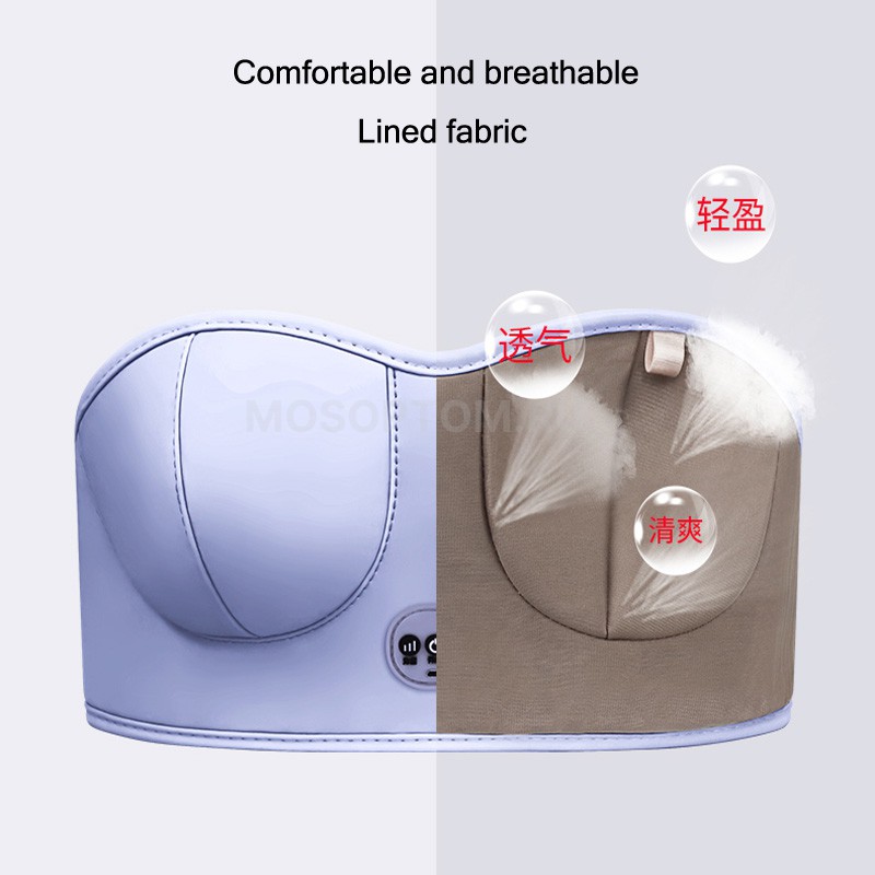 Вибромассажер электробюстгальтер для стимуляции роста и подтяжки груди Chest Massager KL-2022 оптом - Фото №13