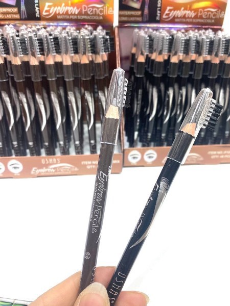 Карандаш для бровей с щеточкой Ushas Eyebrow Pencil оптом - Фото №3