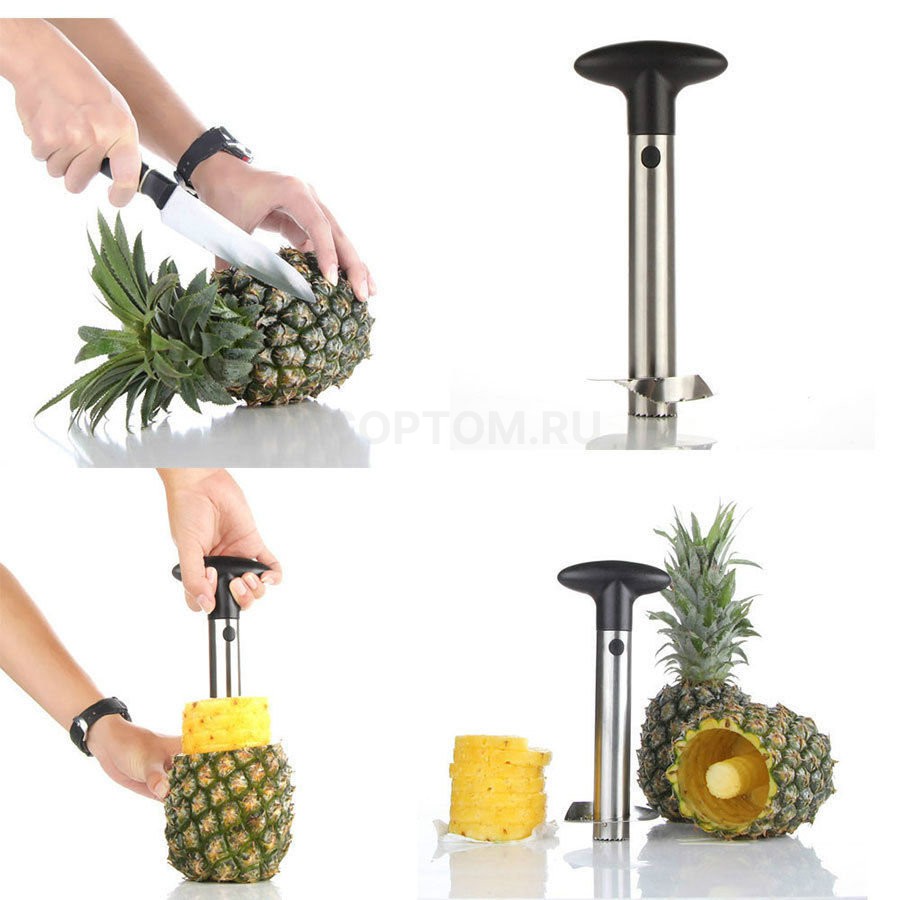 Нож для нарезки ананаса Pineapple Peeler оптом - Фото №3