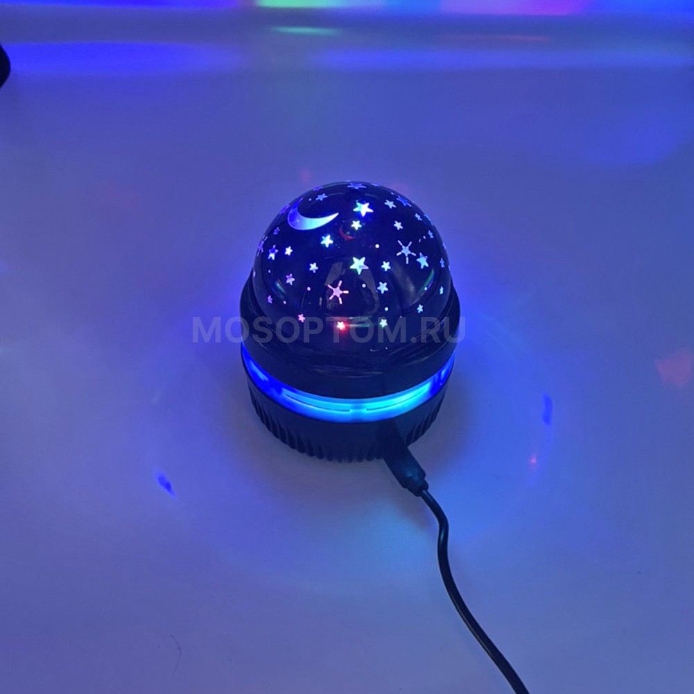 Проектор-ночник с вращением Звездное небо LED Magic Ball оптом - Фото №6