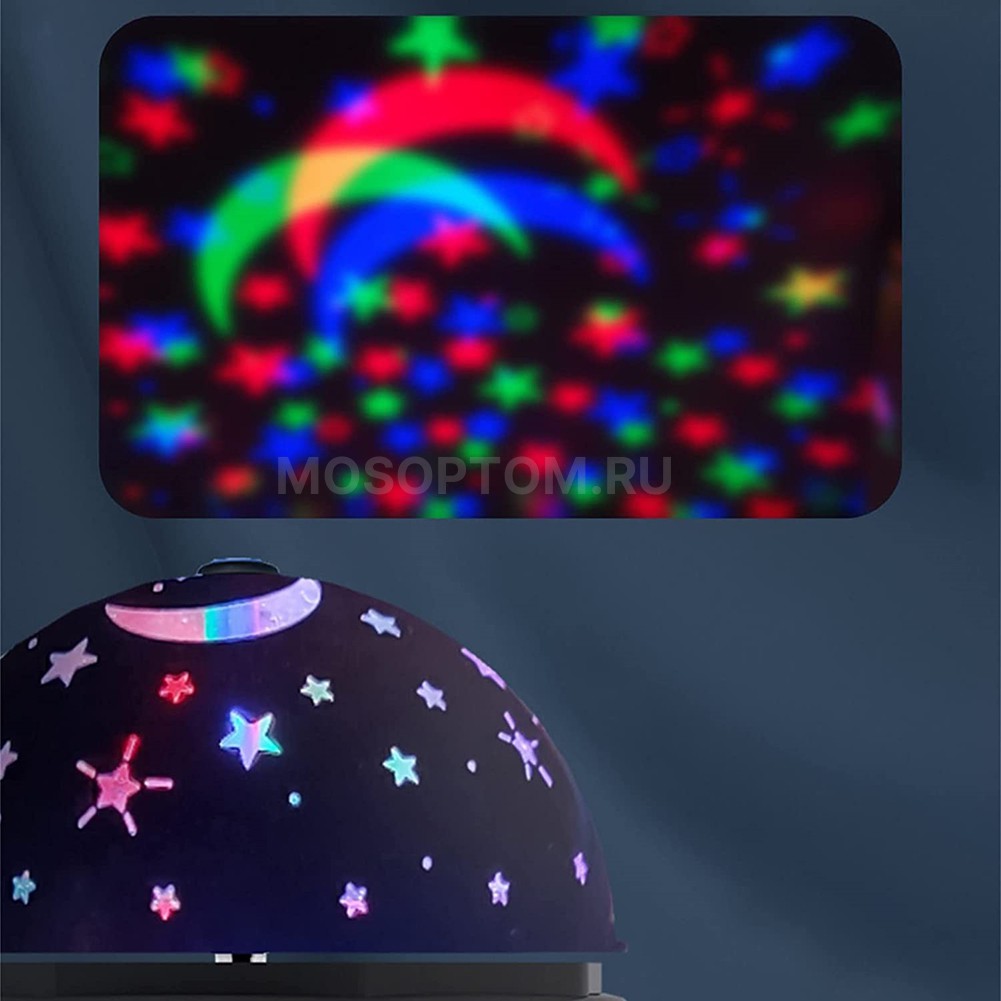 Проектор-ночник с вращением Звездное небо LED Magic Ball оптом - Фото №7