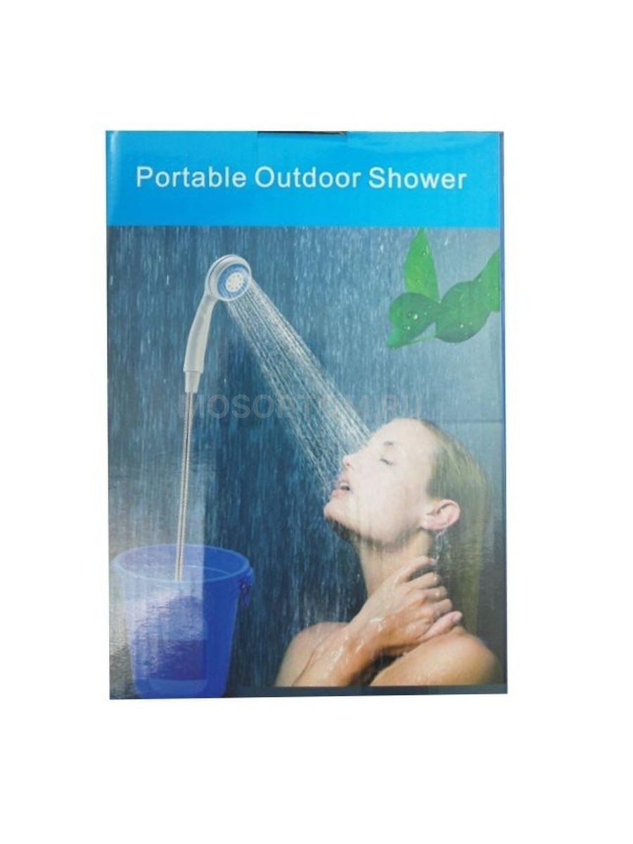 Походный переносной душ с акуммулятором и USB зарядкой Portable Outdoor Shower оптом - Фото №7