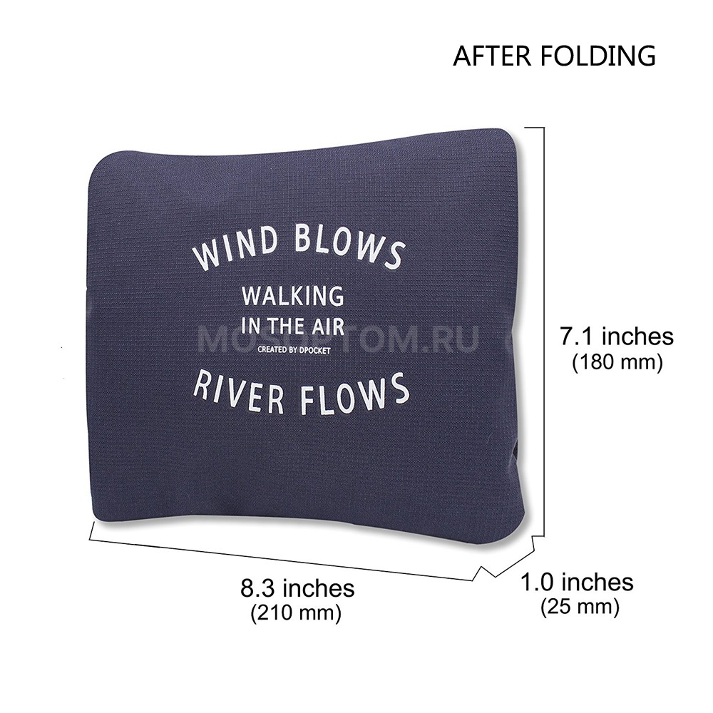 Складная дорожная сумка Wind Blows River Flows оптом