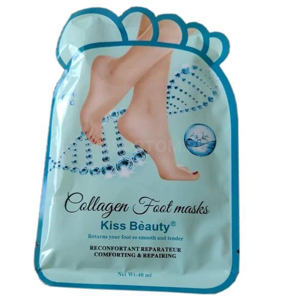 Маска для ног Kiss Beauty Collagen Foot Masks 40мл оптом