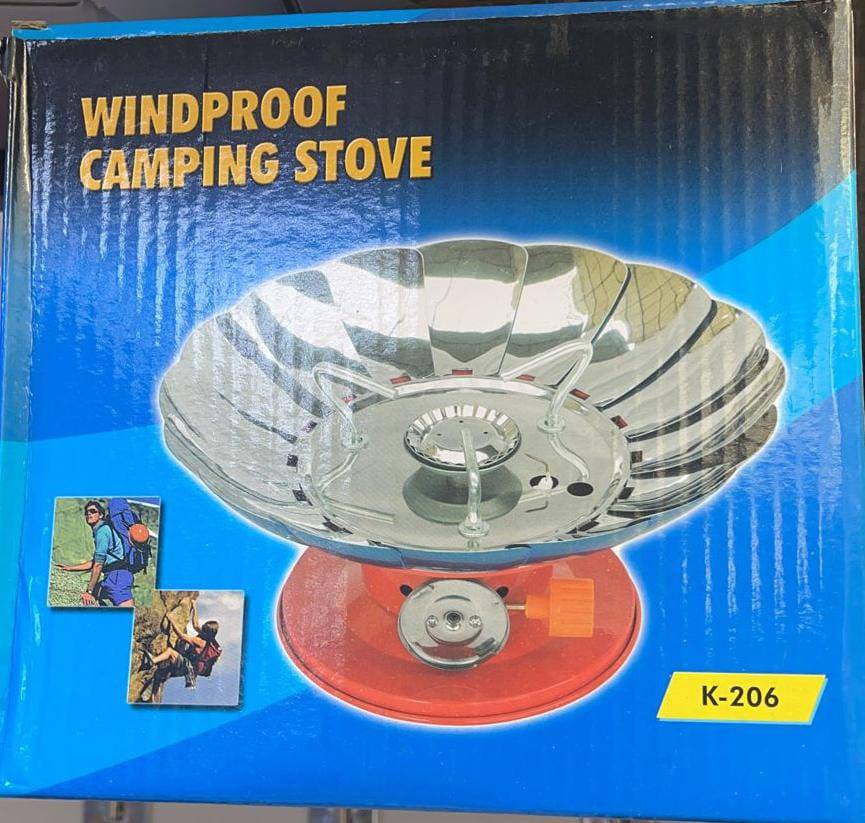 Газовая плита-горелка Windproof Camping Stove K-206 оптом - Фото №2