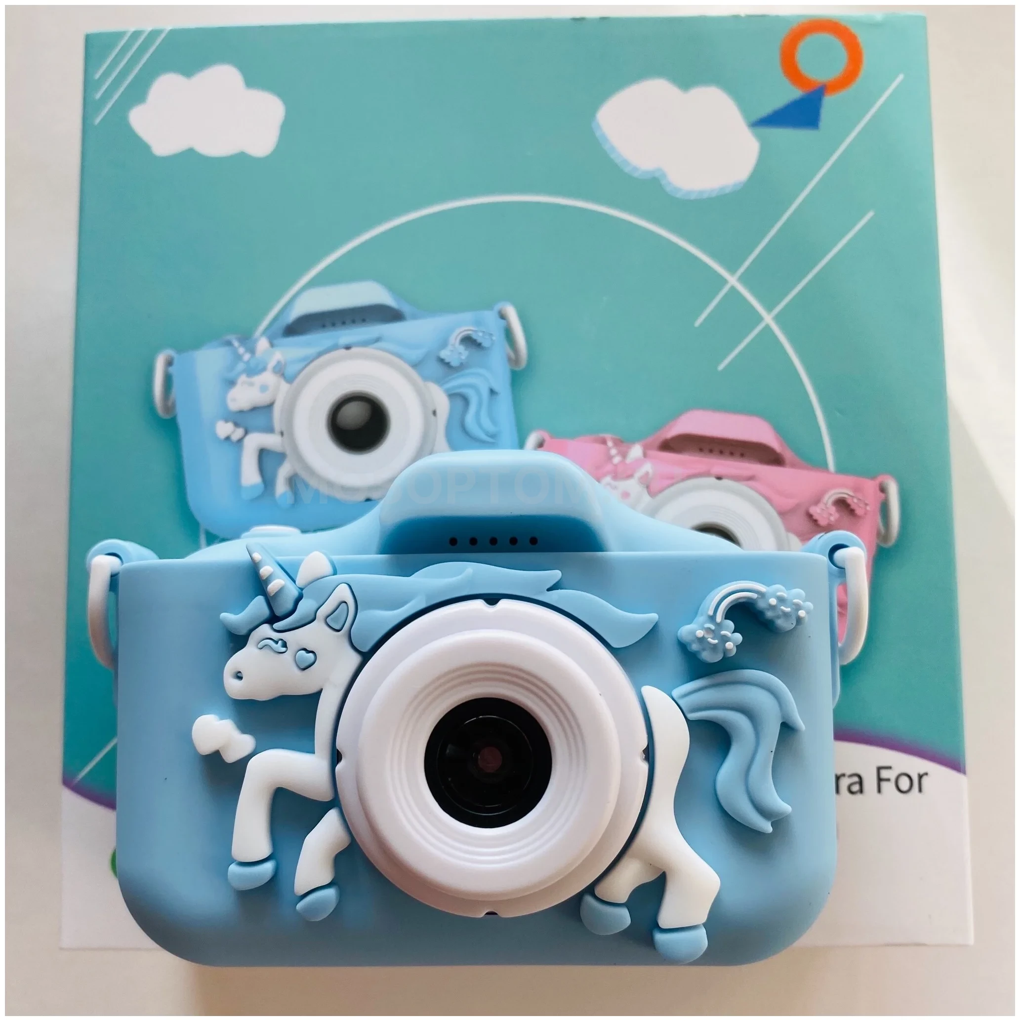 Детский цифровой фотоаппарат Единорог Digital Camera For Children оптом - Фото №12