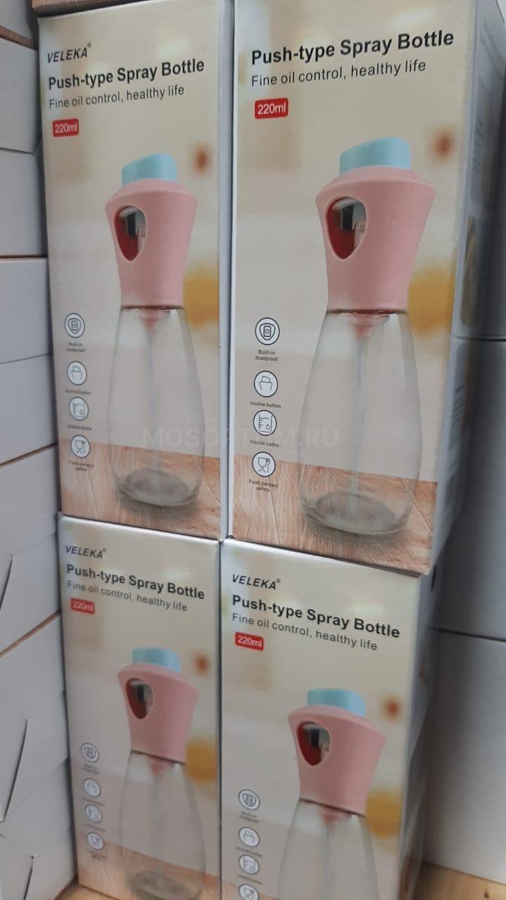 Распылитель для масла и уксуса Veleka Push-type Spray Bottle 220мл оптом - Фото №2