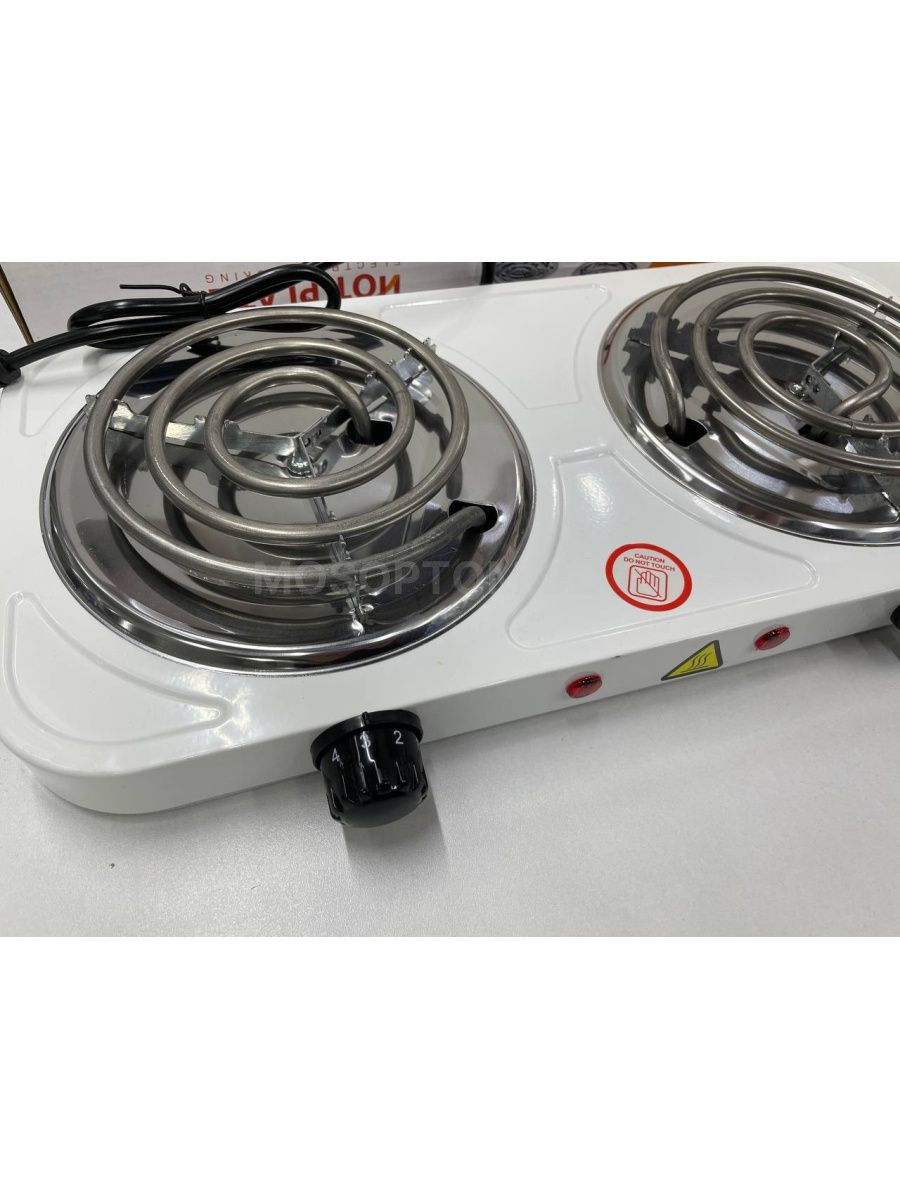Электрическая двухконфорочная плита Hot Plate Electric Cooking G-2000W оптом - Фото №3