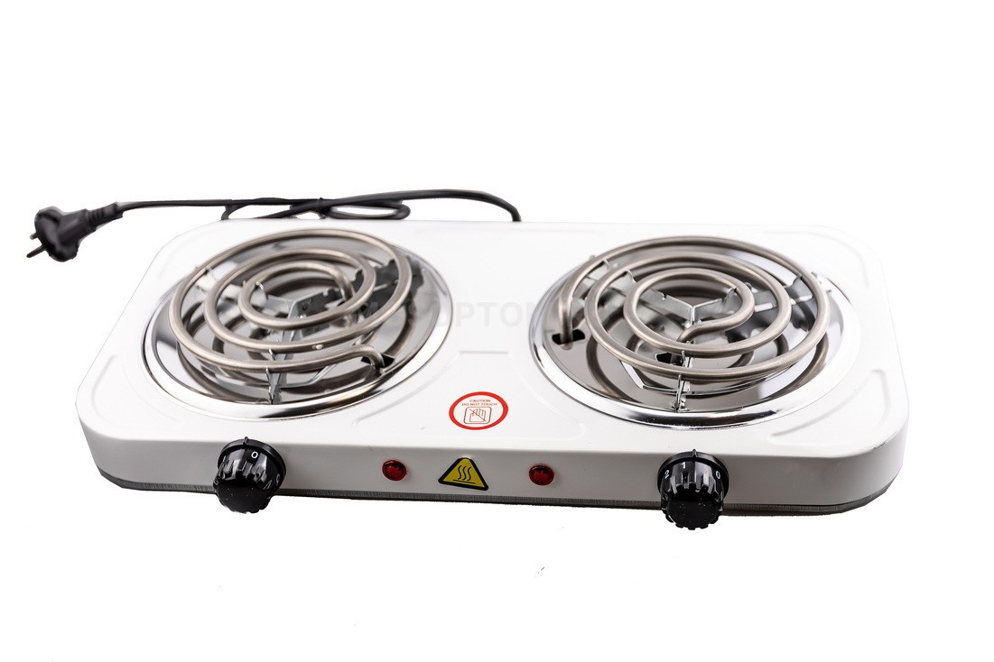 Электрическая двухконфорочная плита Hot Plate Electric Cooking G-2000W оптом
