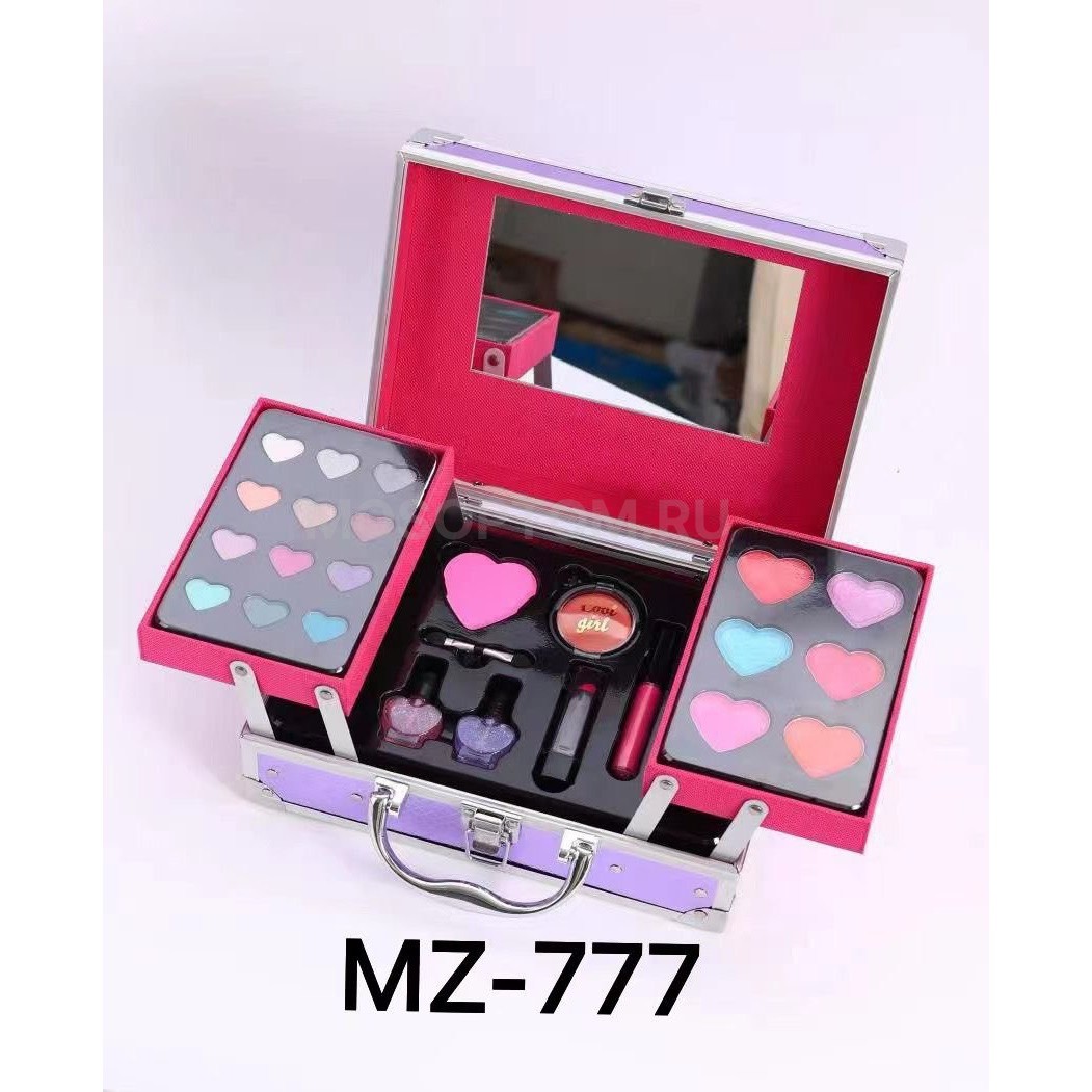 Набор косметики для девочек Cool Girl в чемодане MZ-777 оптом