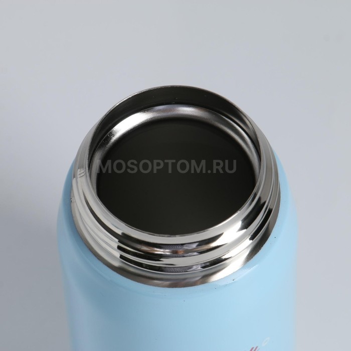 Термос металлический с ярким фруктовым принтом Vacuum Flask оптом - Фото №3