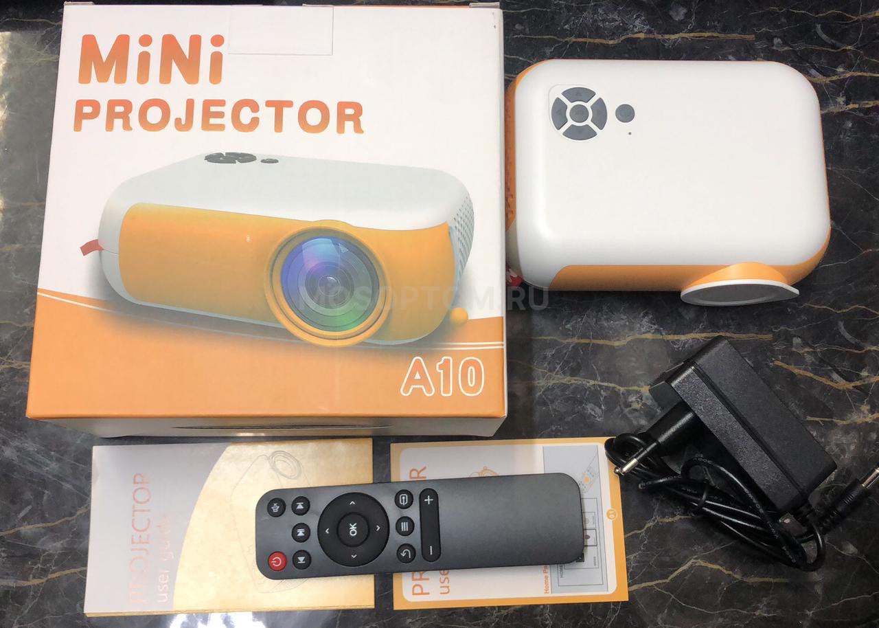 Портативный проектор Mini Projector A10 оптом - Фото №2