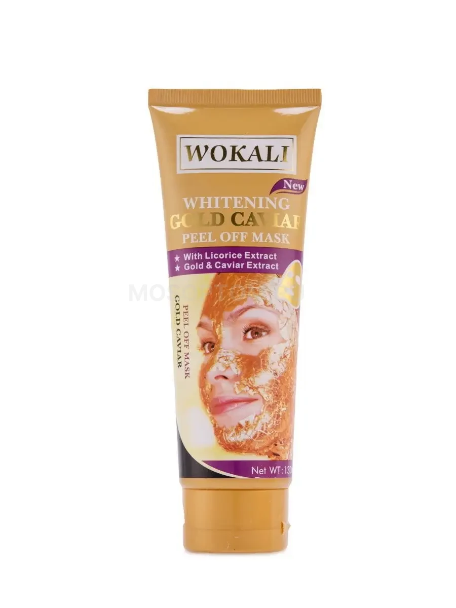 Маска для лица Wokali Whitening Gold Caviar Peel Off Mask 130мл оптом - Фото №2