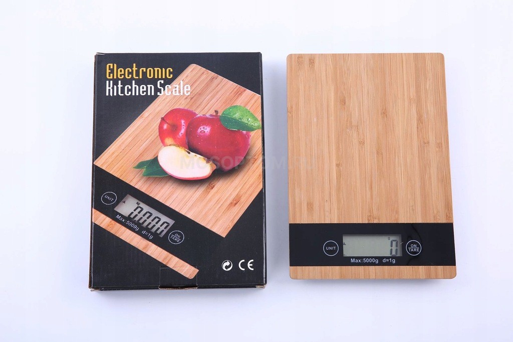 Электронные кухонные весы до 5кг Electronic Kitchen Scale Прямоугольник оптом - Фото №3