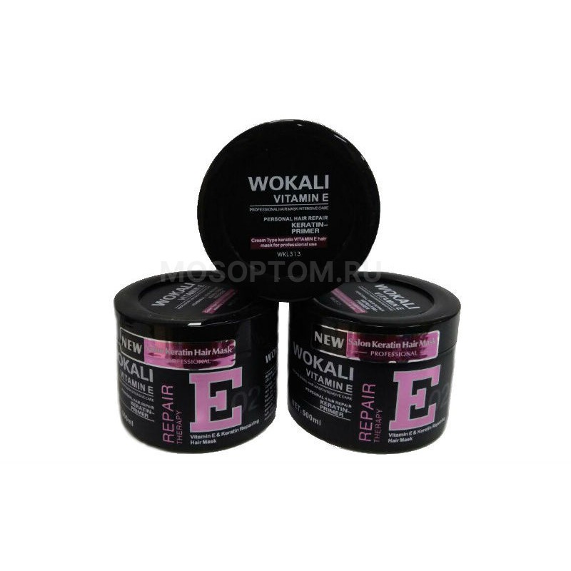 Гель-воск для укладки волос WOKALI Vitamin E оптом - Фото №3