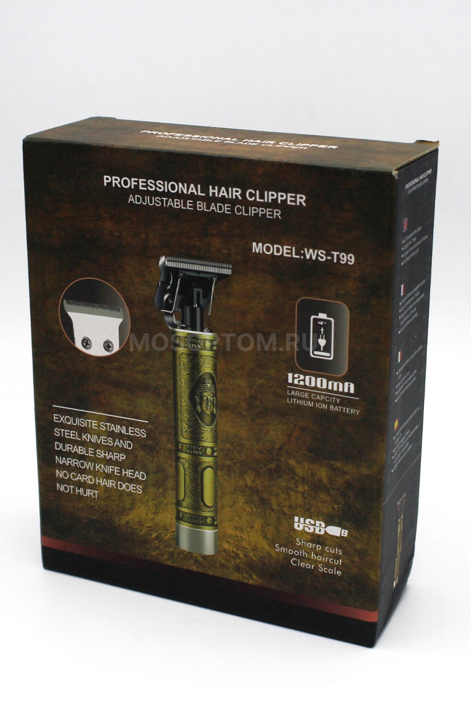 Машинка для стрижки волос Professional Hair clipper оптом - Фото №6