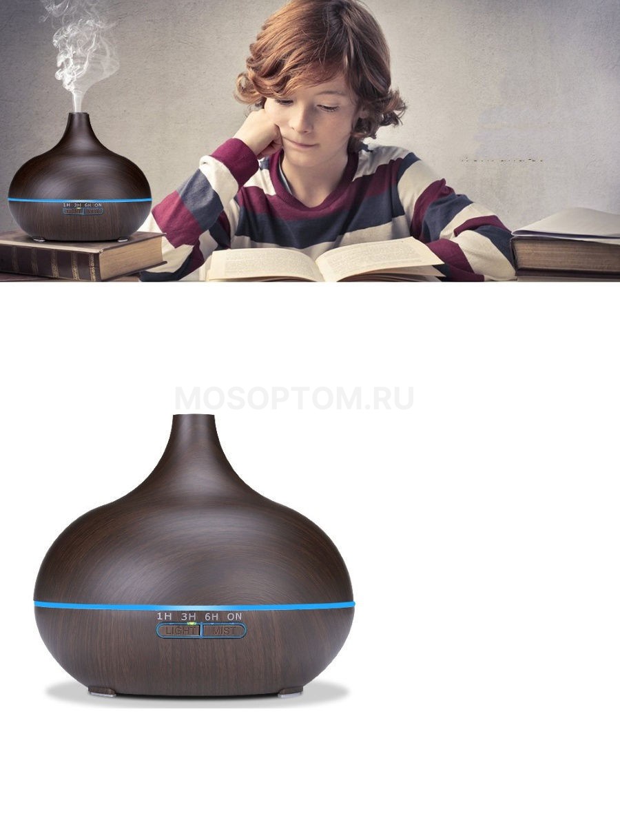 Увлажнитель воздуха аромадиффузор-луковица с пультом Humidifier оптом - Фото №2