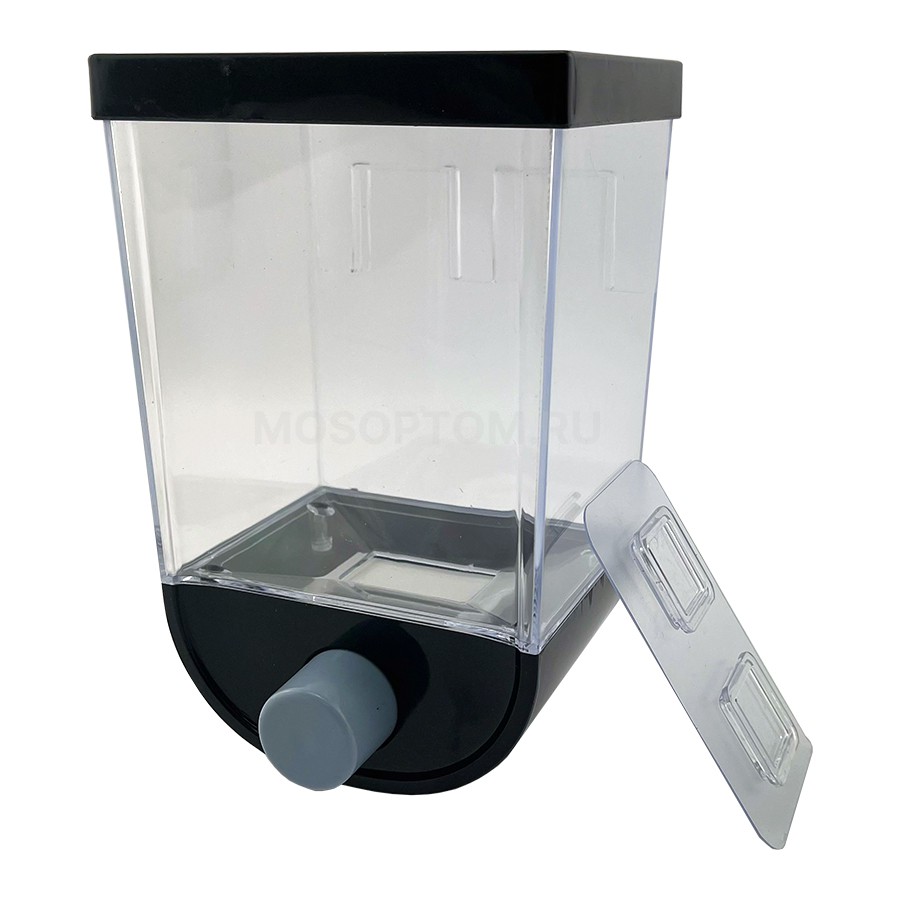 Контейнер-дозатор настенный для сыпучих продуктов Cereal Dispenser 1л=1kg оптом - Фото №2