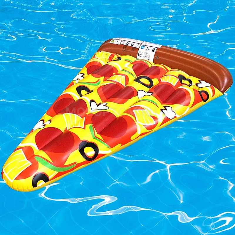 Матрас надувной Floating Row Inflatable Pizza Mattress Кусочек пиццы оптом - Фото №3
