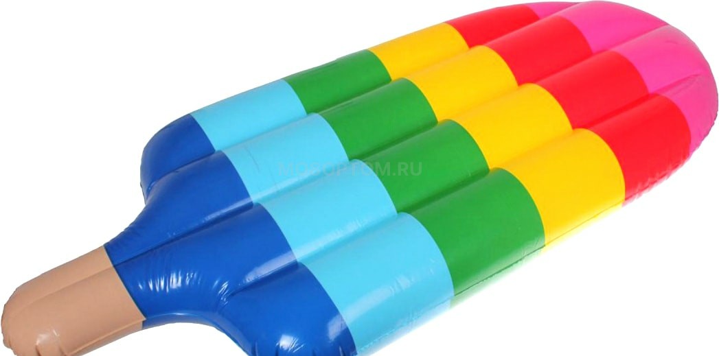 Матрас надувной Floating Row Inflatable Popsicle Mattress Эскимо оптом