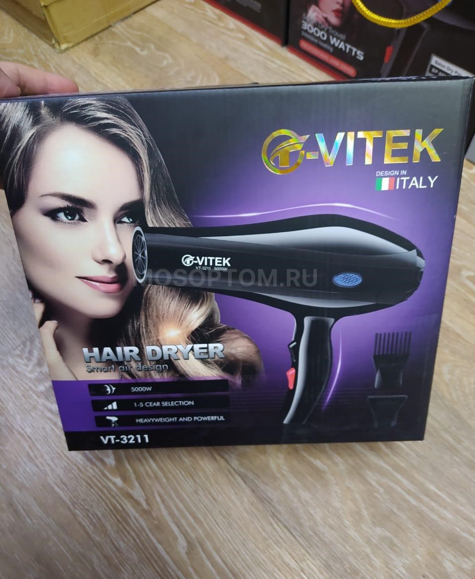 Профессиональный фен для волос T-Vitek VT-3211 оптом - Фото №2