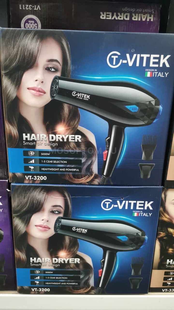 Профессиональный фен для волос T-Vitek VT-3200 оптом - Фото №6