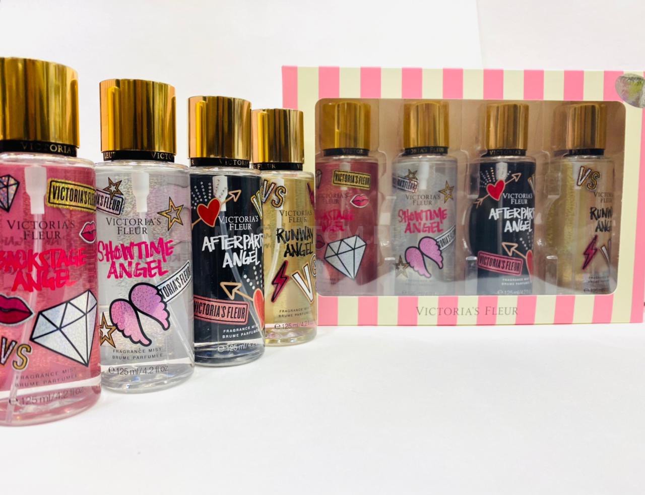 Подарочный набор парфюмированных спреев для тела Victoria's Fleur №4 4х125мл оптом