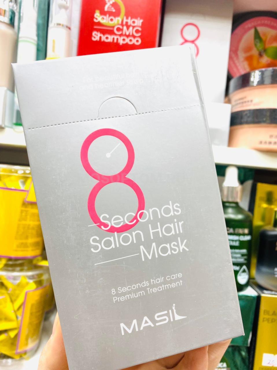 Маска для быстрого восстановления волос MASIL 8 Seconds Salon Hair Mask 20х8мл оптом - Фото №3