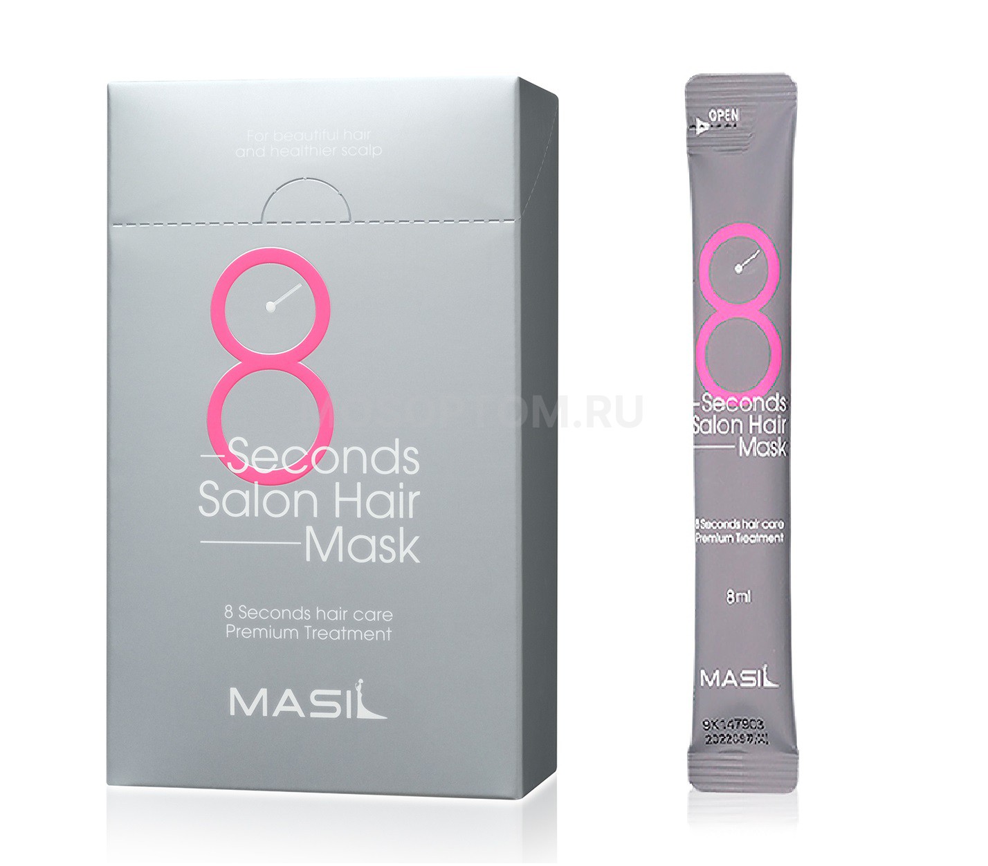 Маска для быстрого восстановления волос MASIL 8 Seconds Salon Hair Mask 20х8мл оптом