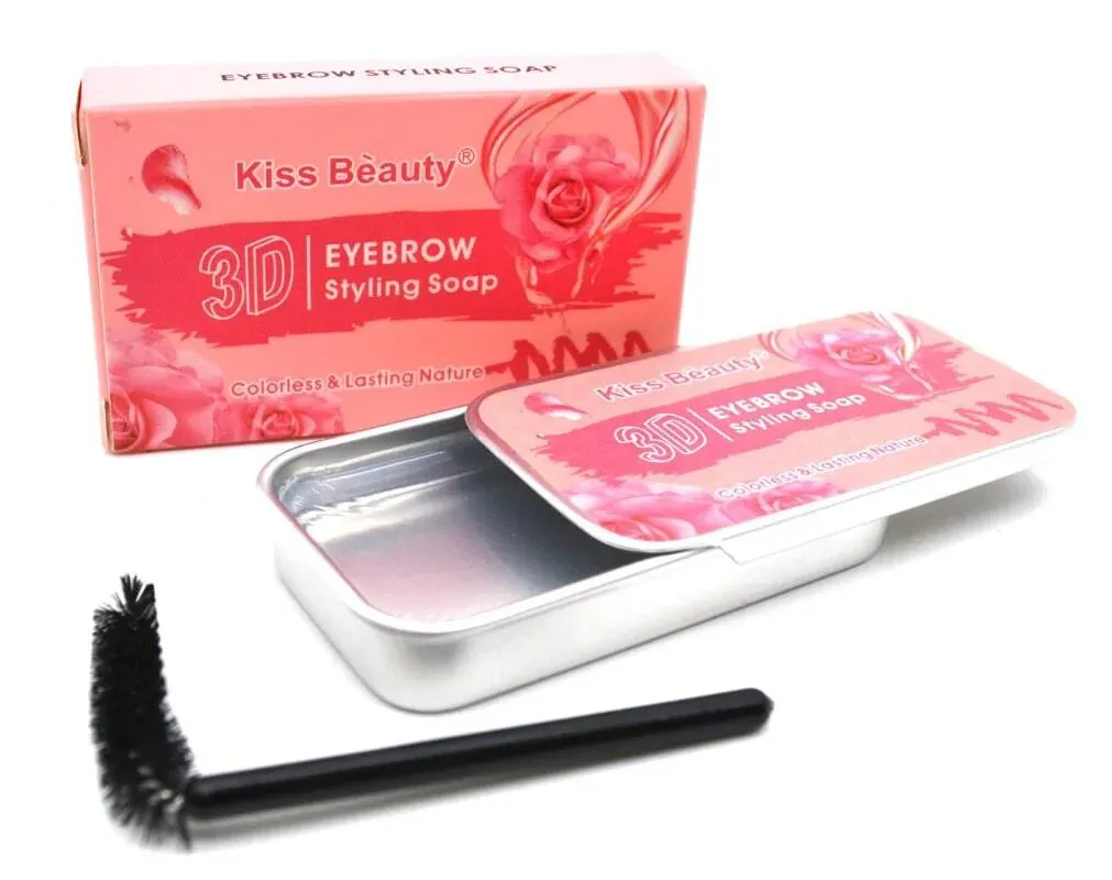 Стайлинг-мыло для бровей Kiss Beauty 3D Eyebrow Styling Soap оптом