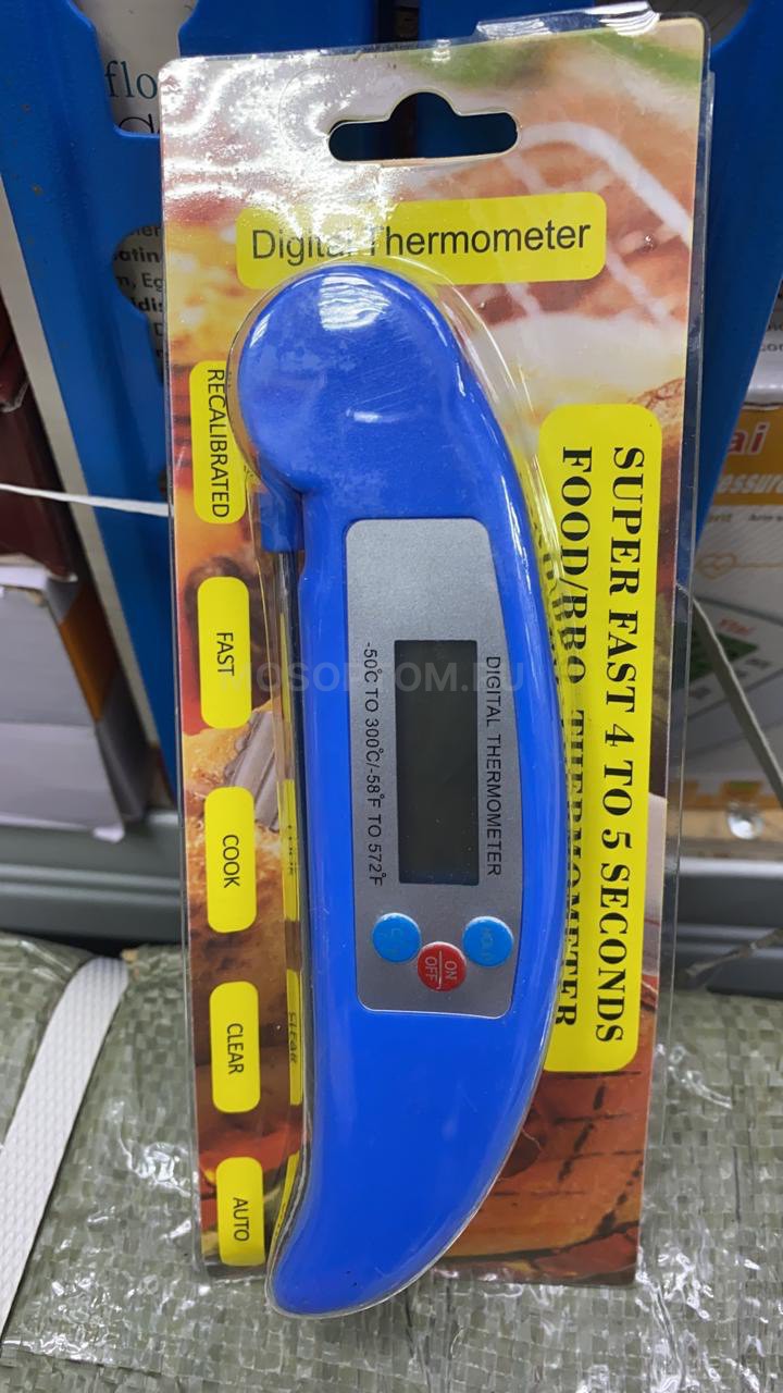 Электронный складной пищевой термометр Digital Thermometer c дисплеем оптом - Фото №7