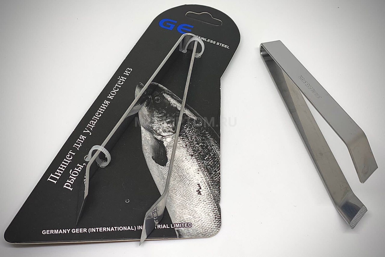 Пинцет для удаления костей из рыбы GE Stainless Steel оптом - Фото №3