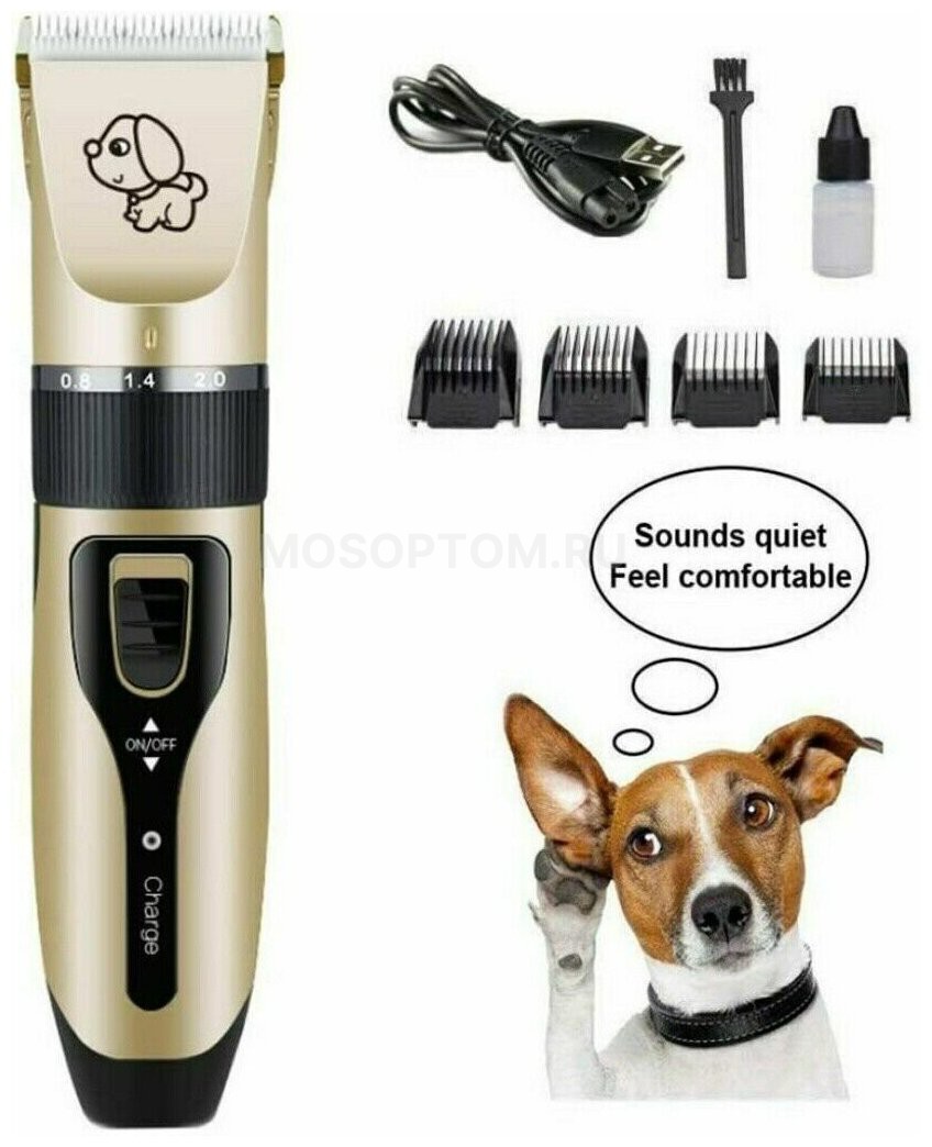 Машинка для стрижки животных Pet Grooming Hair Clipper Kit оптом - Фото №2