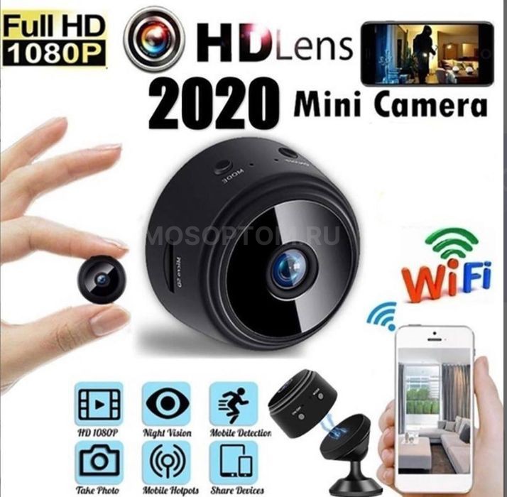 Мини-камера видеонаблюдения A9 HD Battery IP Camera оптом - Фото №9