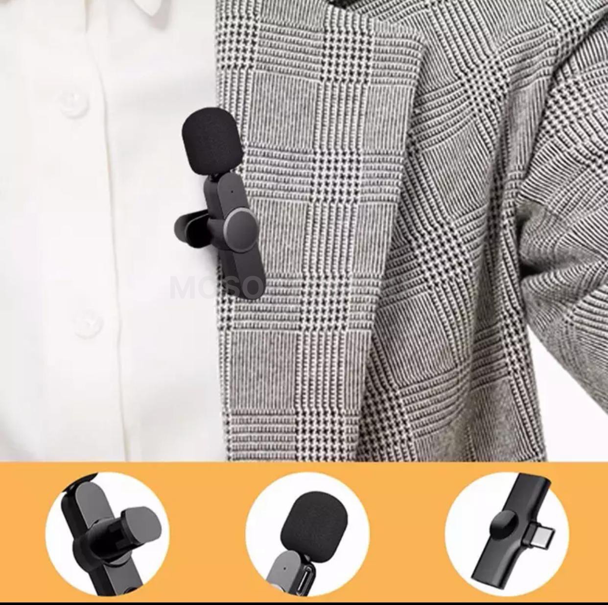 Микрофон петличный Bluetooth Wireless Microphone для iPhone оптом - Фото №3