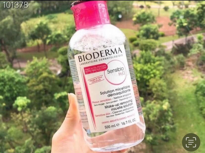 Мицеллярная вода для снятия макияжа Bioderma Sensibio H2O 500мл оптом - Фото №3