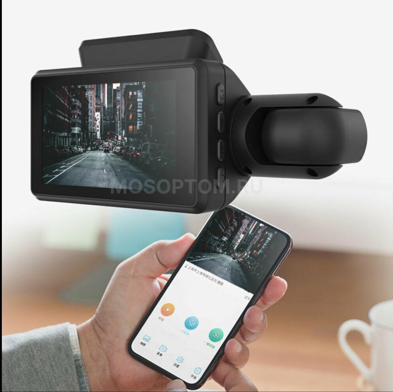 Автомобильный видеорегистратор BlackBOX DVR A68 Dual Lens, 2 камеры, Full HD 1080 оптом - Фото №4