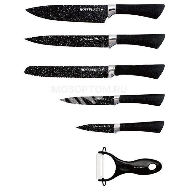Набор кухонных ножей Hoffburg HB-60578 из 6 предметов оптом