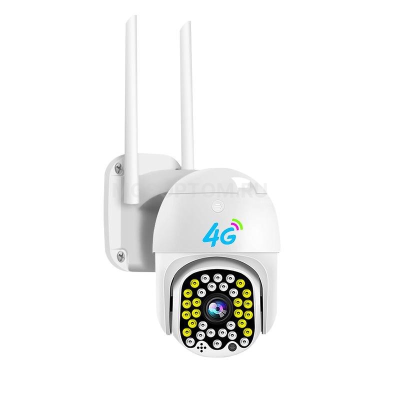 Беспроводная поворотная Wi-Fi IP-камера 4G Outdoor Mini PTZ Dome Machine оптом