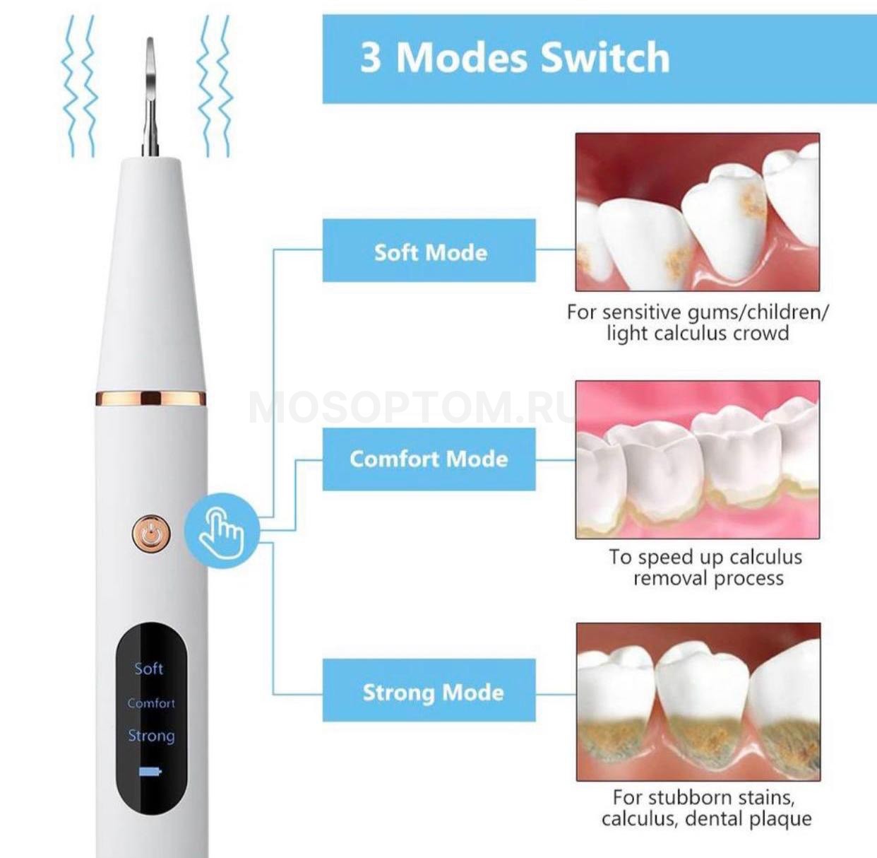 Прибор для профессиональной чистки зубов Home-Use Dental Tools оптом - Фото №3