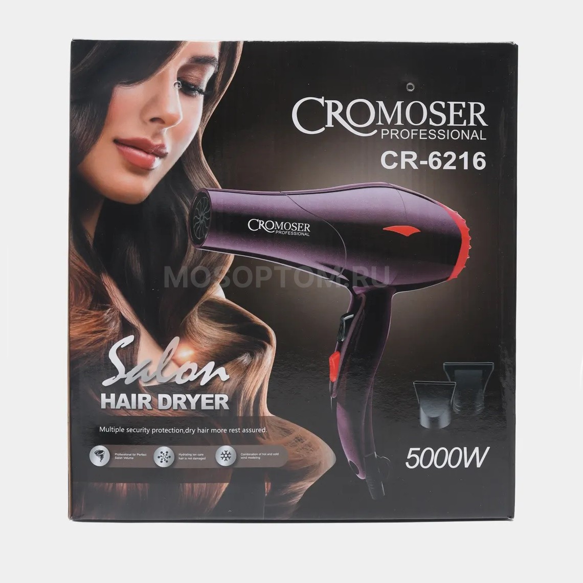 Профессиональный фен для волос Cromoser CR-6216 оптом