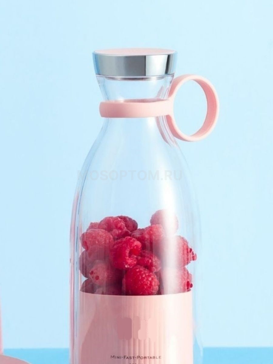Беспроводной блендер-бутылка Mini Juice 420мл оптом - Фото №3